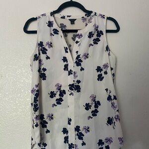 Sleeveless Ann Taylor blouse